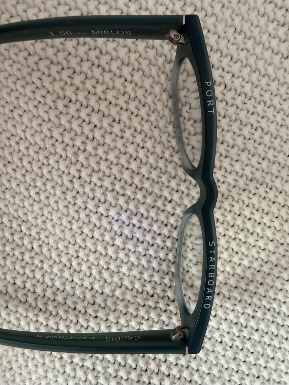 Caddis Miklos Reading Glasses, Brackish - Picture 4 of 12